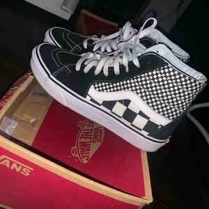 Vans SK8- HI mix check